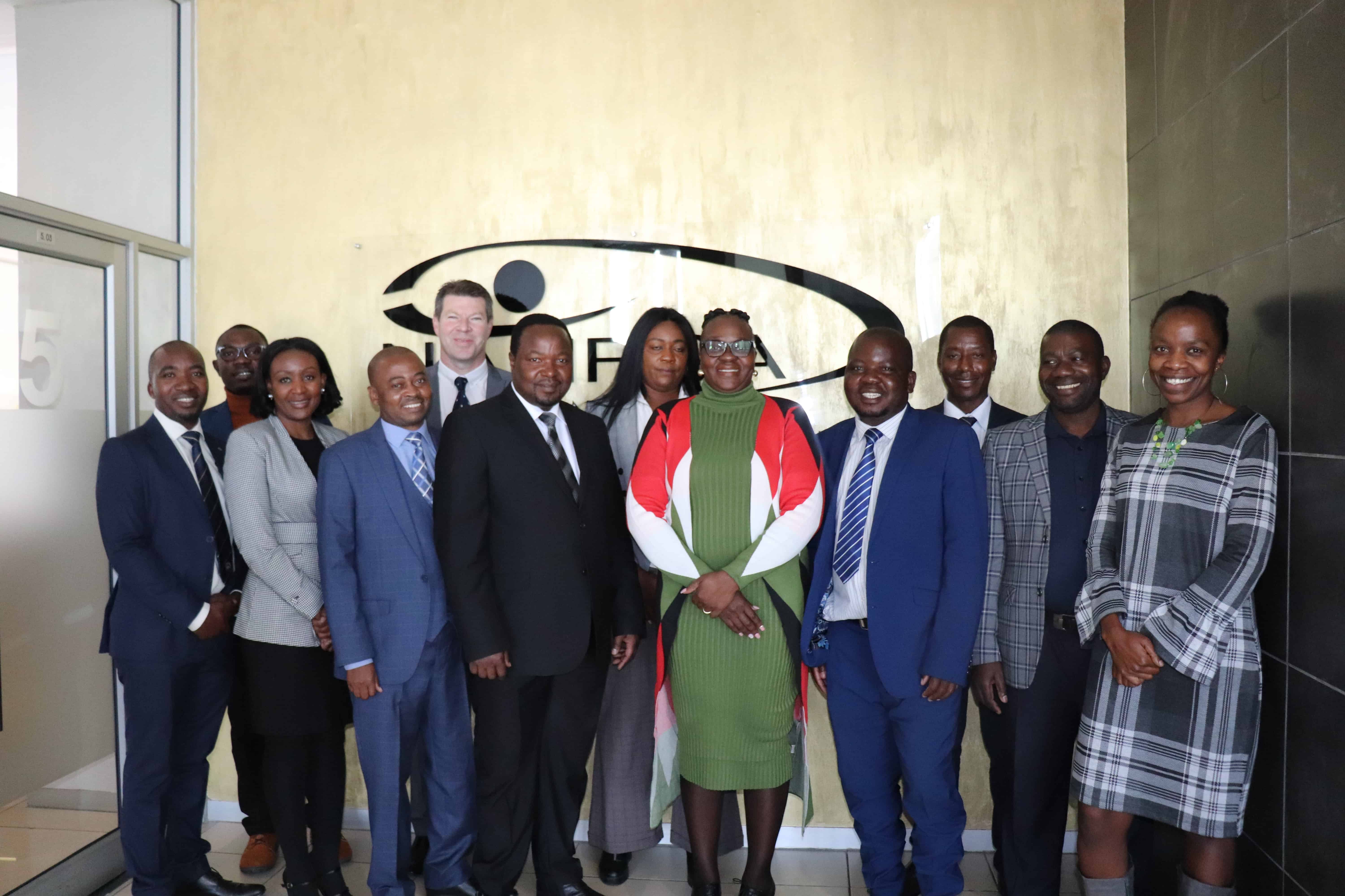 NAMFISA Hosts Insurance and Pensions Commission from Zimbabwe (IPEC)